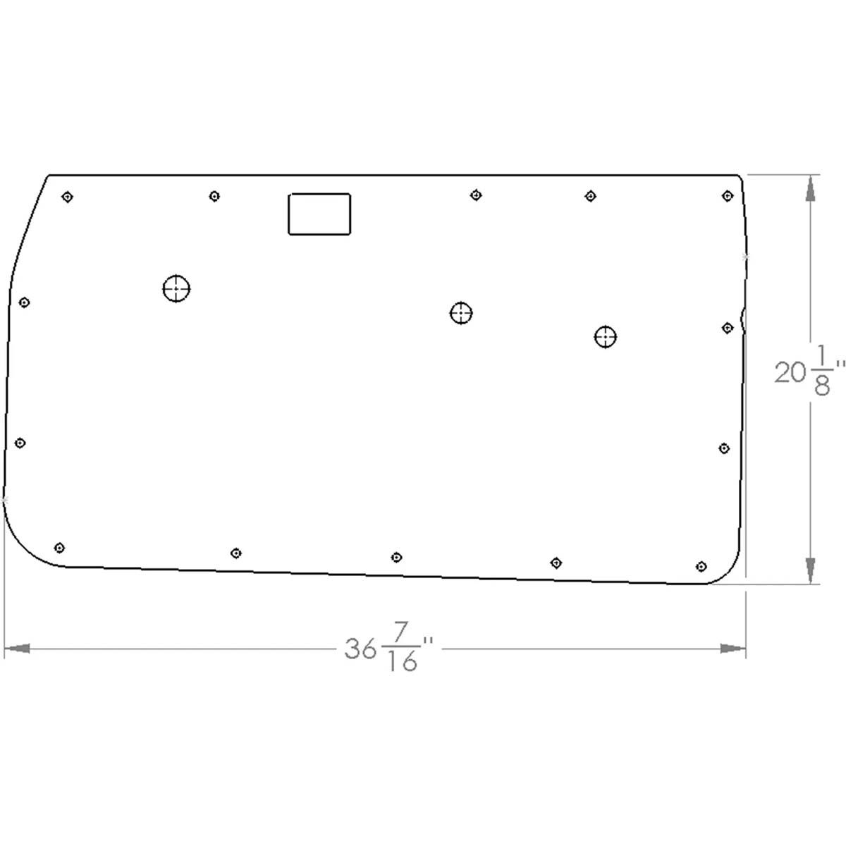 Trail-Gear 1984-1988 Toyota 4Runner ABS Door Panels, Tall
