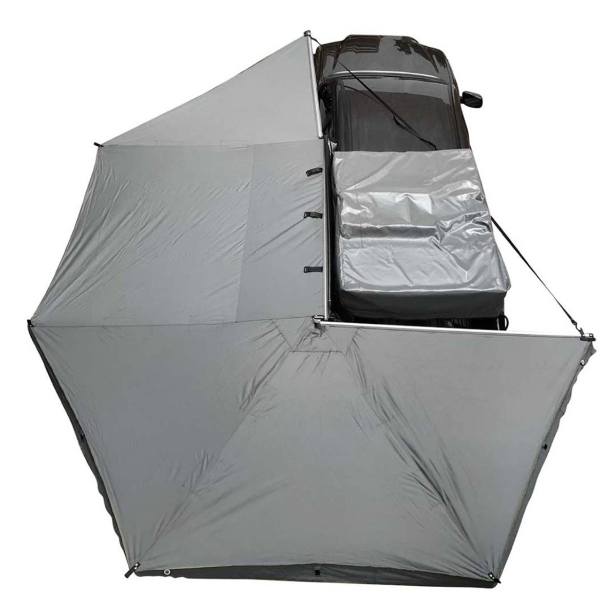 ベジタブルファミリーズ XD Nomadic 270 - Awning Grey Hex, Black Trim