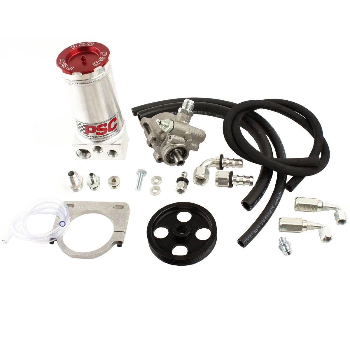 PSC Power Steering Pump & Remote Fluid Reservoir Kit for 19962002