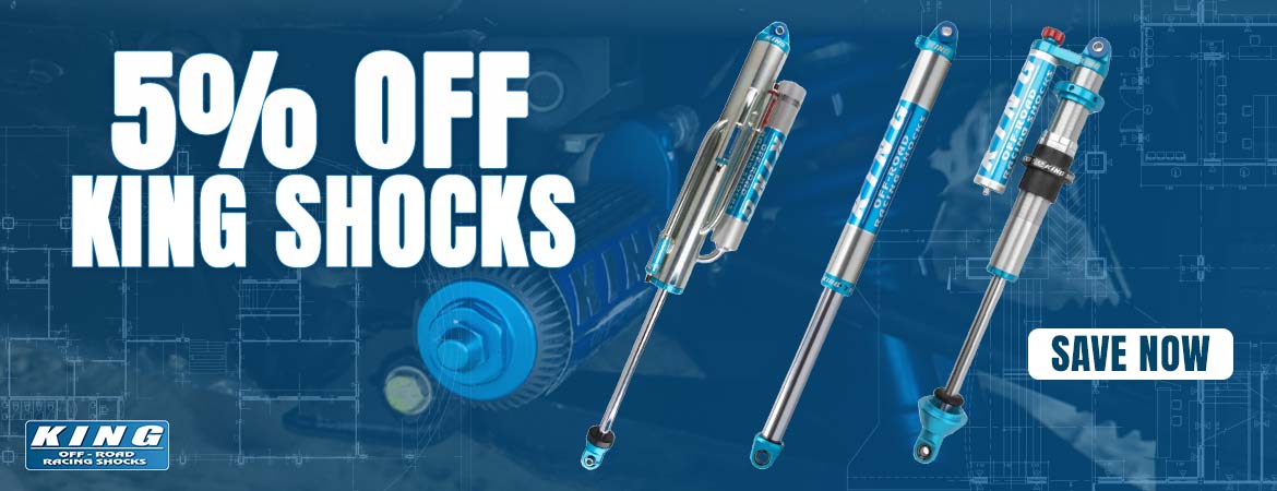 5% Off King Shocks