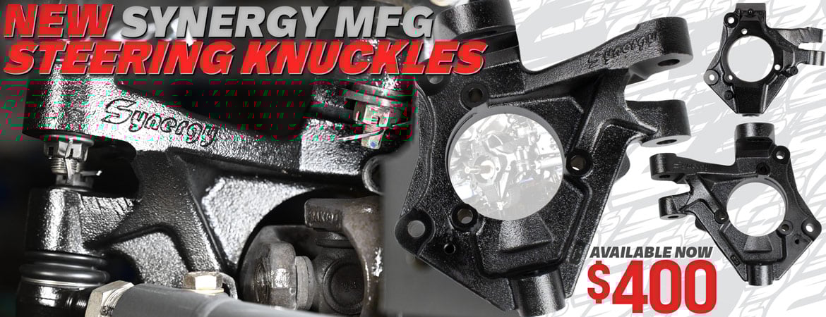 Synergy Jeep JL / JLU / JT HD Steering Knuckles