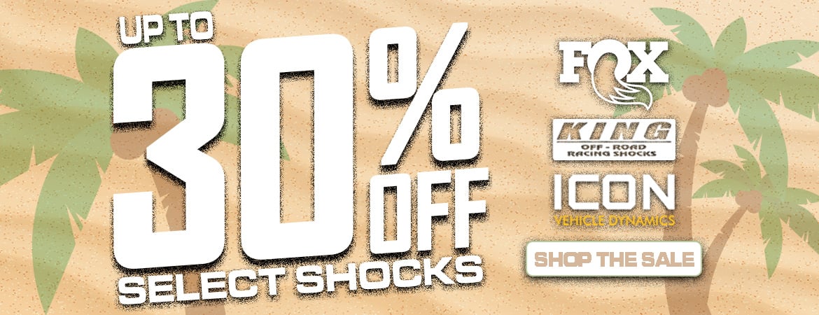 Save up to 30% on Select Shocks! 