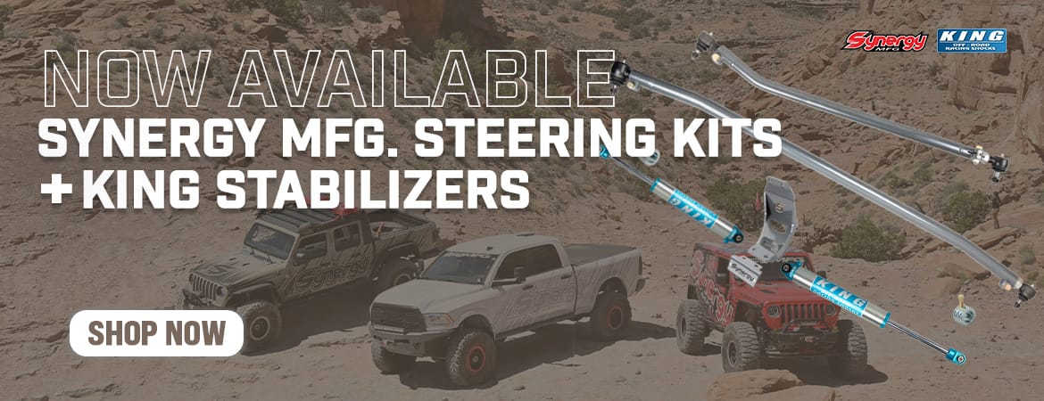 Synergy Mfg Kits Not Available with King Stabilizers