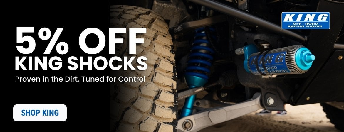 5% Off King Shocks