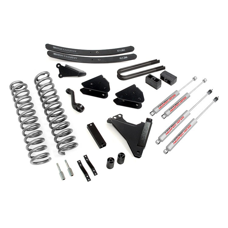 Energy Suspension 05-07 Ford F250/F350 2/4WD Red Body Mount Set main image 0