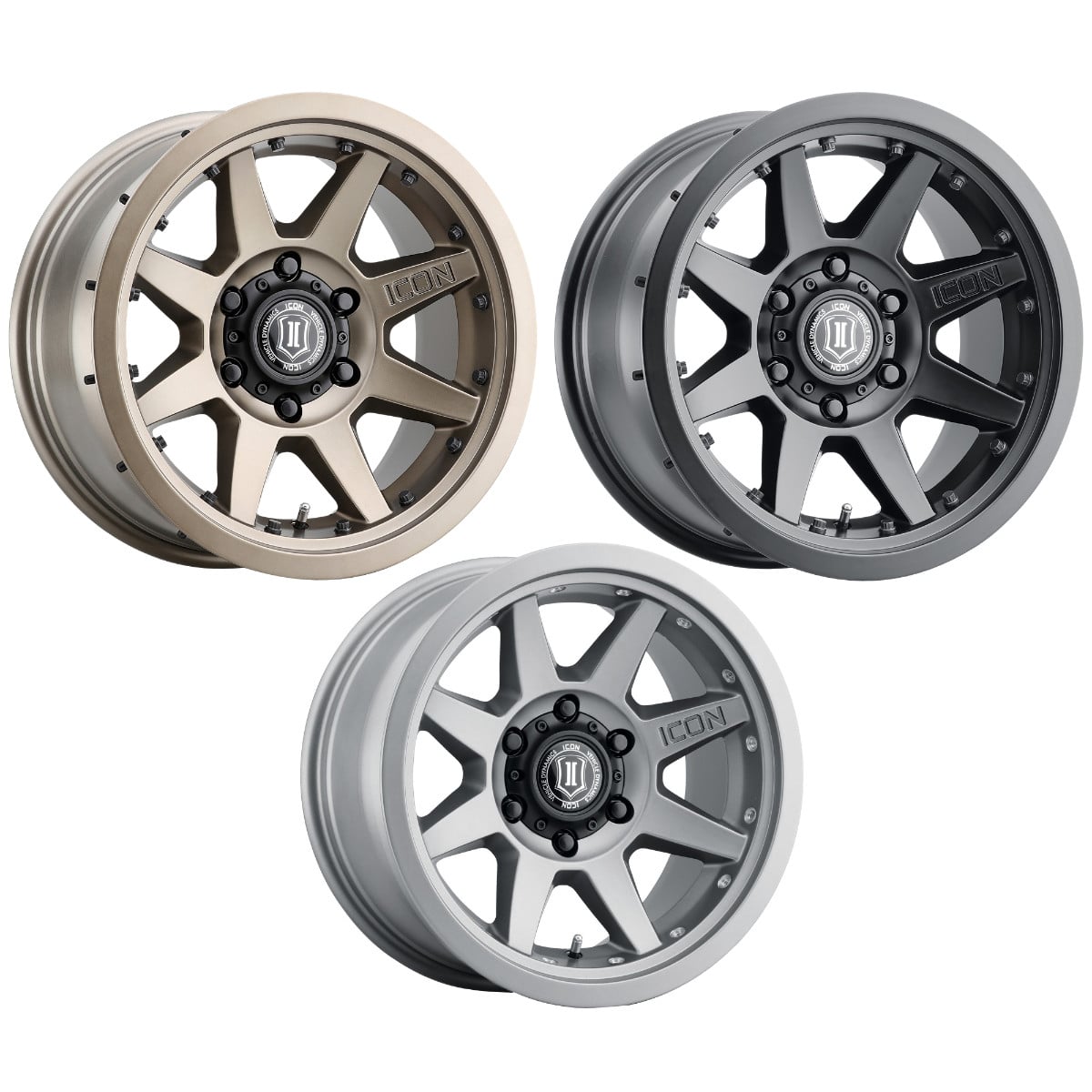 ICON Alloys 17x8.5 Rebound Pro Beadlock Wheels POLY PERFORMANCE